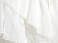 Блузка из лиоцелла с рюшами, Белый