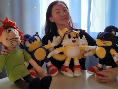 Сиреноголовый ручной работы. Якутянка шьет необычные игрушки 