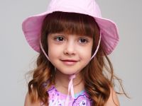 Панама текстильная для девочек