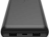 Внешний аккумулятор Belkin 20000 мАч с кабелем USB-A - USB-C черный