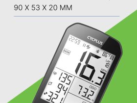 Cycplus Велокомпьютер Cycplus M1 16 функций, цвет Черный