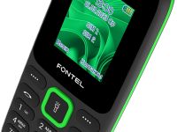 Мобильный телефон Fontel FP200 Чёрный / Зелёный