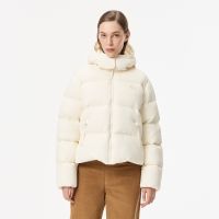 Женская короткая куртка Lacoste с капюшоном
