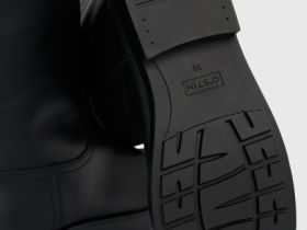 Высокие сапоги из натуральной кожи, Черный