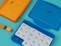 Набор гуаши HIMI 24 цвета, голубой