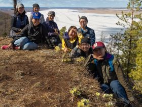 По Кангаласскому Мысу