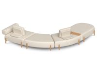 Диван модульный Альди-5 Textile Light