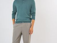 Брюки со стрелками, Бежевый