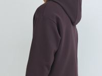 Толстовка с капюшоном на молнии, Фиолетовый
