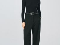 Водолазка из хлопка, Черный