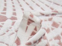 Плед Foliate, розовый