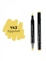 Маркер двухсторонний на спиртовой основе Sketchmarker Brush Цвет Яичная скорлупа