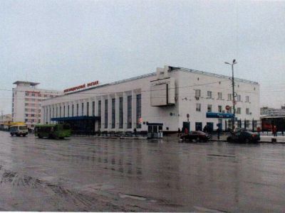 Памятное место, на котором располагалось здание Московского вокзала, в котором в декабре 1905 г. находился центр вооруженного восстания нижегородских рабочих