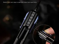 Складной нож Remette Infinite Power all black, сталь M390, рукоять титан