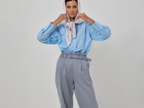 Платок шейный Divina, бежевый I