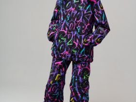 Комплект текстильный с полиуретановым покрытием для девочек: куртка, брюки