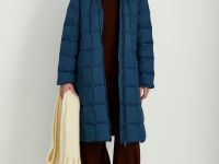 Пальто утепленное с утиным пухом