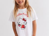 Пижама с принтом Hello Kitty для девочки Глория Джинс