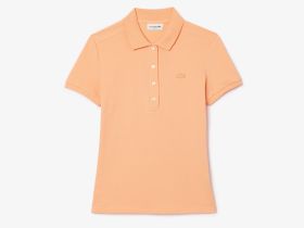 Женское поло Lacoste приталенного кроя из эластичного хлопка