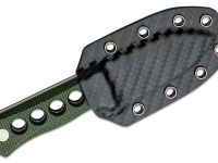 Нож QSP Canary, сталь 14C28N, рукоять микарта, зеленый