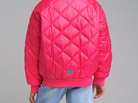 Куртка текстильная с полиуретановым покрытием для девочек