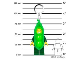 LGL-KE241H Брелок-фонарик Девочка-горох