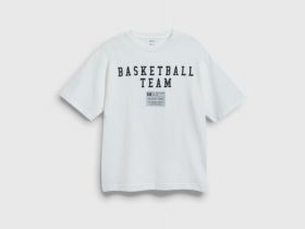 Футболка с принтом для мальчиков, Бежевый