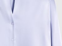 Сатиновая блузка, Фиолетовый