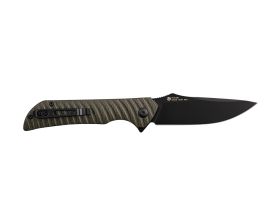 Нож складной Ruike P123-MB, сталь 14C28N, рукоять микарта, хаки