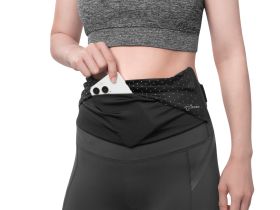 Универсальный держатель смартфона на пояс Bone Run Tie Belt 4.0"-7.2" (черный L)