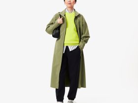 Женский свитшот Lacoste стандартного кроя из хлопка