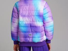 Куртка текстильная с полиуретановым покрытием для девочек