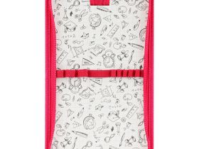 Пенал для кистей ArtSpace "Magenta" 270*68 мм, PU кожа, софт-тач