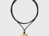 Ожерелье с кулоном в виде сердца, Золотой