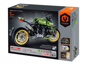 6836_MK Конструктор Зеленый мотоцикл