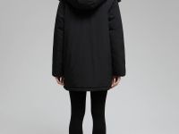 Утепленная куртка с капюшоном