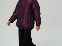 Куртка текстильная с полиуретановым покрытием для девочек