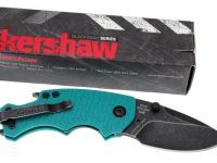 Складной нож Kershaw Shuffle 6, сталь 8Cr13MoV, рукоять термопластик GFN бирюзового цвета