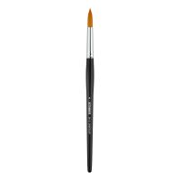 Кисть синтетика мягкая №8 круглая Sketchmarker "341" ручка короткая