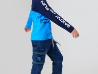 Брюки текстильные джинсовые утепленные флисом для мальчиков