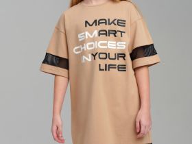 Платье трикотажное для девочек