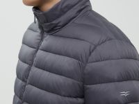 Стеганая куртка с воротником-стойкой