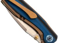 Складной нож Assassin knives Mini Rex, сталь M398, рукоять титан/микарта