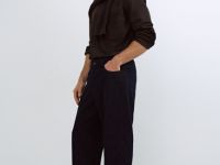 Свободные джинсы Боу, Синий