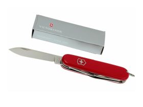Нож перочинный Victorinox Tourist, сталь X55CrMo14, рукоять Cellidor®, красный