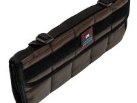 Сумка для 10 ножей с замком KTB, коричневая