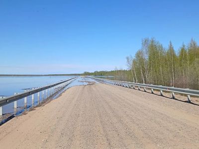 Проезд восстановлен на участке трассы «Амга» в Усть-Майском районе Якутии