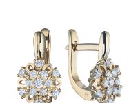 Серьги из желтого золота э0312сг10170800