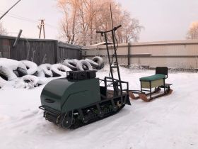 Мотобуксировщик ДРУГ 17.5 л.с.