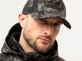 Бейсболка Remington Baseball Cap Black Camo